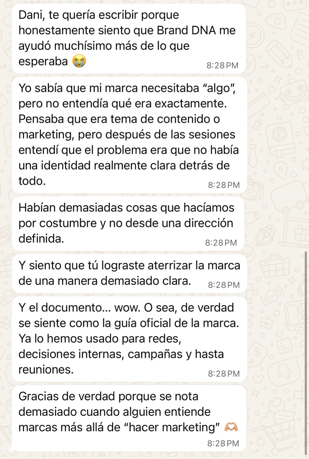 Testimonio cliente 1